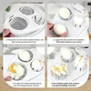 3-in-1 Eierschneider Edelstahl, Multi Slice Egg Cutter mit Produktbild-Vorschau 3