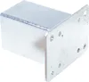 A metal post bracket with mounting holes. Podgląd zdjęcia produktu