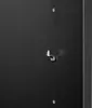 A close-up shot of a metal hook attached to a black surface. Náhled obrázku produktu