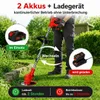 Akku  Rasentrimmer mit 2 Akkus & Ladegerät, 3 in 1 Produktbild-Vorschau 4
