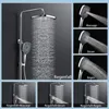 Rainsworth Duschsystem mit Thermostat und Glasablage Chrom Produktbild-Vorschau 7