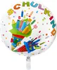Oblique Unique Schulkind Folien Luftballon für Produktbild-Vorschau 1