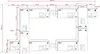Furnitech Wohnwand Wohnzimmer - Wohnzimmer Möbel mit LED Produktbild-Vorschau 2