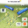 PawHut Agility Set Hunde 11-teilig Agility-Ausrüstung mit 2 Produktbild-Vorschau 4