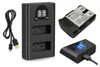 2in1 Set: Akku + USB Dual LCD Schnell-Ladegerät für 2 Akkus Produktbild-Vorschau 1