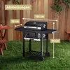 deluxe4home® Carrello per barbecue XXL barbecue a Anteprima dell’immagine prodotto 12