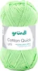 A ball of green yarn with a label. Produktbild-Vorschau