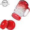 Trinkgläser Farbverlauf - 500ml + Ersatzdeckeln Produktbild-Vorschau 4