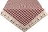 Clayre & Eef Tischdecke 150x250 cm Rot Beige Baumwolle Produktbild-Vorschau 1