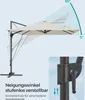SONGMICS Sonnenschirm, 270 x 270 cm,  UPF 50+, Produktbild-Vorschau 3