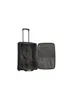 An open black suitcase with a telescopic handle extended. Náhľad obrázku produktu