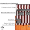Strandkorb Hanse Strandkorb Klassik 2,5 Sitzer XXL Ostsee Produktbild-Vorschau 6