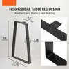 lot de 2 patins de table - piètement de table de haute Voir les images du produit 2