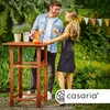 CASARIA® Barový stůl dřevo 110 cm vysoký 75 x 75 cm Náhled obrázku produktu 10