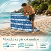 Lantigo Plážová zástena Námorné mušle 10m | Vetrolam Náhľad obrázku produktu 5