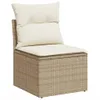 The Living Store 10-tlg. Garten-Sofagarnitur mit Kissen Produktbild-Vorschau 5