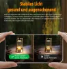 LED Akku Tischlampe Gold Kabellos, Touch Tischleuchte Produktbild-Vorschau 4