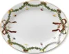 Star Fluted Christmas oval dish 37cm Platte oval Produktbild-Vorschau 1