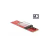 DeLOCK 63343, M.2, M.2, Czerwony, -40 - 80 °C, 22 mm, 80 mm Podgląd zdjęcia produktu 4