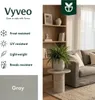 Vyveo - Blumentopf Amari - Grau - 27x30 Produktbild-Vorschau 2