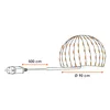 LED-lichtketting voor buxusbollen, lengte 90 cm, 100 LED's Productafbeelding-voorbeeld 9