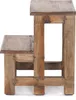 TRITTLEITER "STEP" | 46x37 cm (HxB), Altholz | Tritthocker Produktbild-Vorschau 5