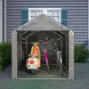 Gerätehaus Garagenzelt Carport Folienzelt Gartenschuppen Produktbild-Vorschau 2