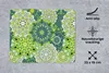 MuchoWow® Mauspad Mousepad Mandala - Limette - Grün - Produktbild-Vorschau 2