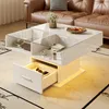 Sweiko Multifunktionaler Hochglanz-Lift-Couchtisch mit Produktbild-Vorschau 5