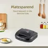 750W Sandwichmaker mit Antihaft-Beschichtung & Produktbild-Vorschau 3