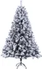 SVITA Weihnachtsbaum künstlich Schnee Tannenzapfen Beeren Produktbild-Vorschau 1