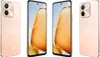 Multiple views of a VIVO Y28 smartphone in an orange/gold color, displayed against a white background. Náhled obrázku produktu