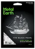 Métal Earth Pirate Ship Black Pearl Zilver Editie Voir les images du produit 7