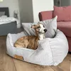 Transportér, pelíšek 2v1 Dogeste Comfi – šedý Náhled obrázku produktu 3