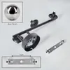 Isorella Wandlampe aus Metall/Glas in Schwarz/Rauch Produktbild-Vorschau 5