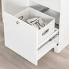 SoBuy meuble de buanderie avec bac à linge Blanc Meuble de Voir les images du produit 5