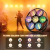 UKING Retro LED COB PAR Spot 350 W | 7×50 W COB + 189 RGB Productafbeelding-voorbeeld 2
