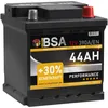 BSA Autobatterie 12V 44AH 390AEN Starterbatterie ersetzt Produktbild-Vorschau 3