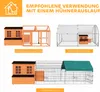 PawHut Hühnerstall aus Tannenholz, Hühnerhaus mit Produktbild-Vorschau 8