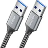 deleyCON 1,5m USB 3.0 Kabel - 5Gbps Super Speed (2x USB-A Produktbild-Vorschau 1