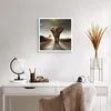 Poster - Poster ohne Rahmen - Elefant Straße Landschaft - Produktbild-Vorschau 5