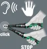 An illustration showing how to use a torque wrench, with visual cues for sound and touch. Náhled obrázku produktu