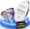 2 x CR1632 WILHELM Blister Lithium Knopfzelle 3V 140 mAh Produktbild-Vorschau 1