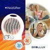 BROLLUX 2x Elektroheizung 2000W mobiles Heizgerät VO-W Produktbild-Vorschau 3