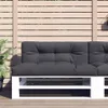 vidaXL Cuscino Pallet antracite 120x40x12 cm tessuto Anteprima dell’immagine prodotto 2