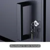 Mülltonnenbox Verkleidung 3er Anthrazit Produktbild-Vorschau 4