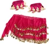 PRECORN Belly Dance Hüfttuch mit Münzen inkl. Handketten in Produktbild-Vorschau 2