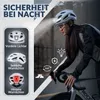 ROCKBROS Casque de vélo avec lumière, casque de sécurité, Voir les images du produit 5