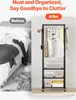 SucceBuy Rollbarer Kleiderst?nder mit Kleiderstange und 3 Produktbild-Vorschau 7