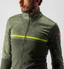 CASTELLI Fahrrad-Thermojacke - FINESTRE - Grün/Gelb M Produktbild-Vorschau 1